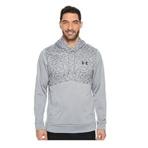 UNDER ARMOUR Storm Armour Fleece Digi Texture Pullover Hoodie Men's Size S